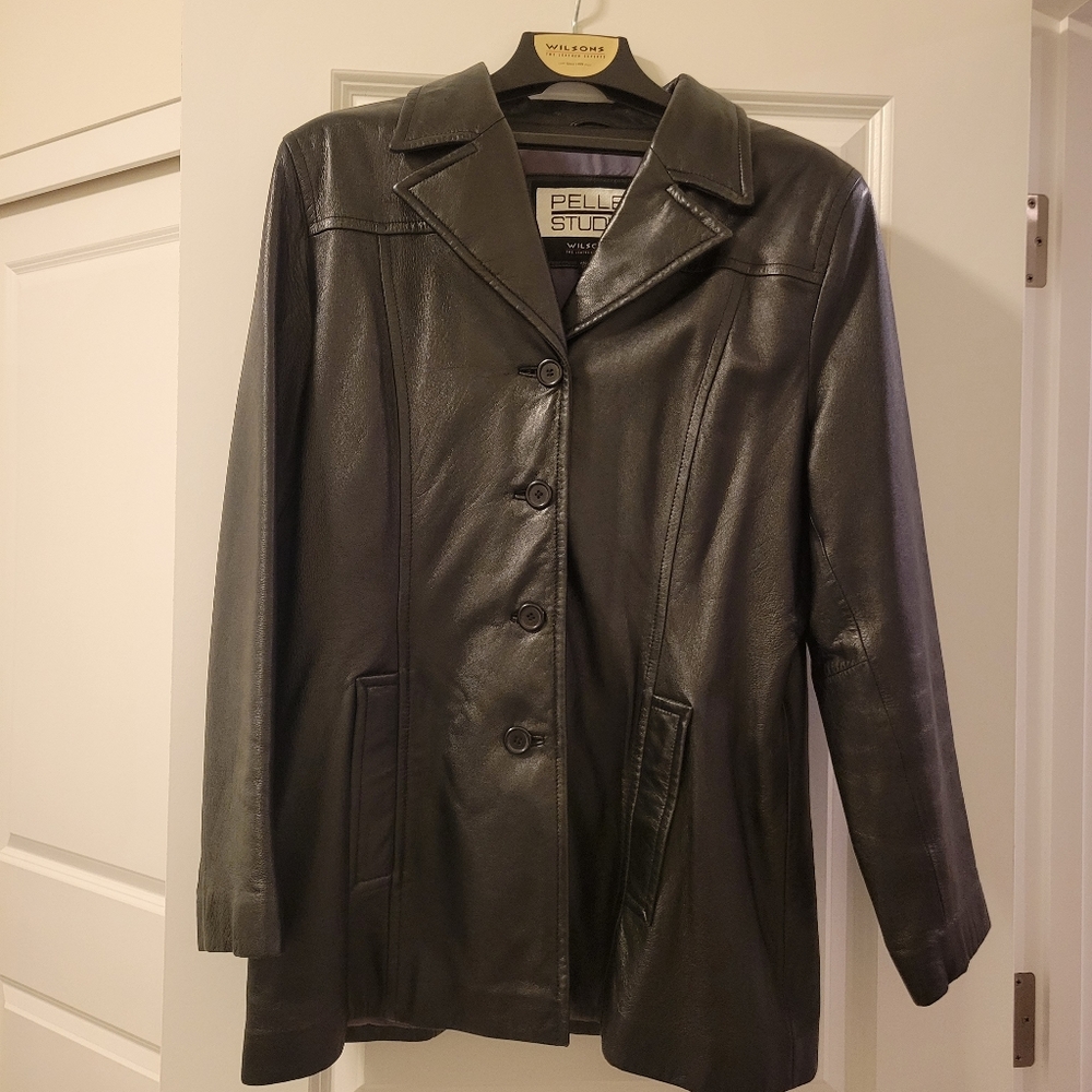 Wilson's Black Leather Women’s Jacket